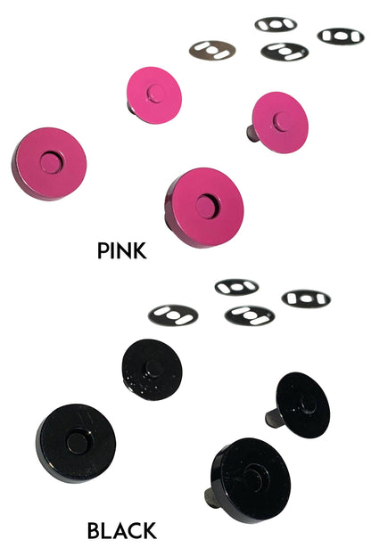 Colorful Magnetic Snaps: Pink