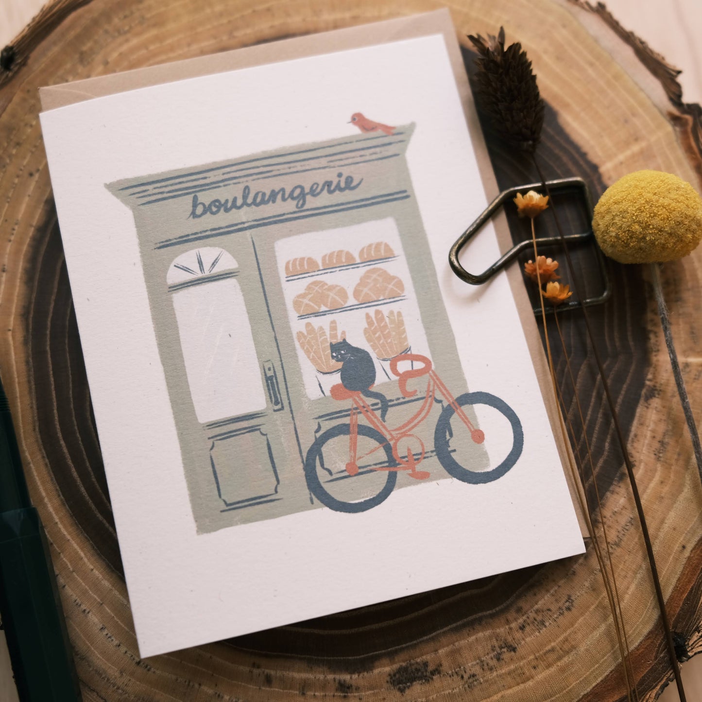 Greeting Card: Boulangerie