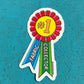 Fabric Collector Award Sticker