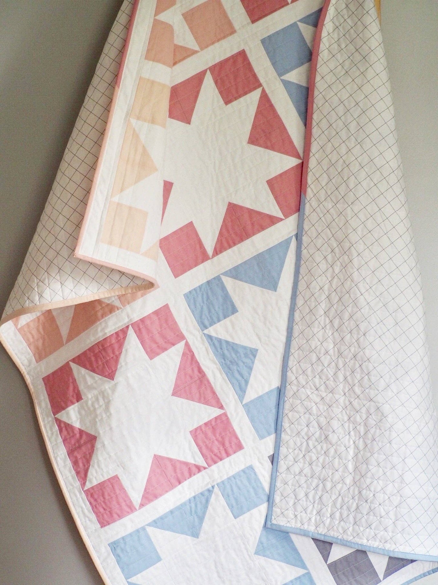 Inside Out Star Quilt Pattern - Printed