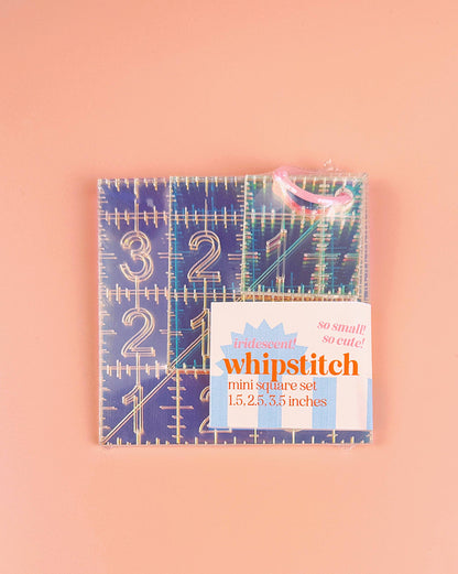 Mini Squares Set – Iridescent Quilting Rulers