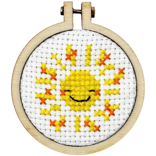 Mini Matchbox Cross Stitch Kit: You are my Sunshine