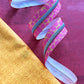 Pink Pebble Zipper Tape with Nickel Teeth