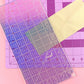6 x 12 Quilting Ruler: Iridescent