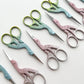Embroidery stork scissors, small bird scissors: Pink Shell