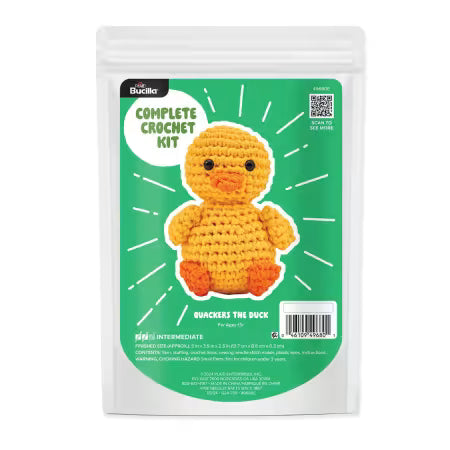 Bucilla Amigurumi Crochet Kit - Quackers the Duck