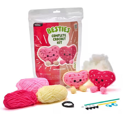 Bucilla Amigurumi Crochet Kit – Two A-Dough-Rable Donut Duo