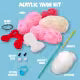 Bucilla Amigurumi Crochet Kit – Two A-Dough-Rable Donut Duo