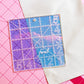 Charm square ruler: Iridescent