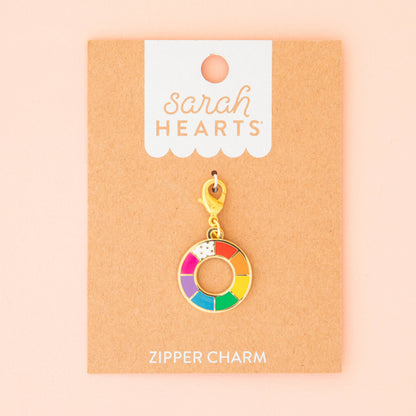 Sewing Machine Removable Zipper Charm: Color Wheel