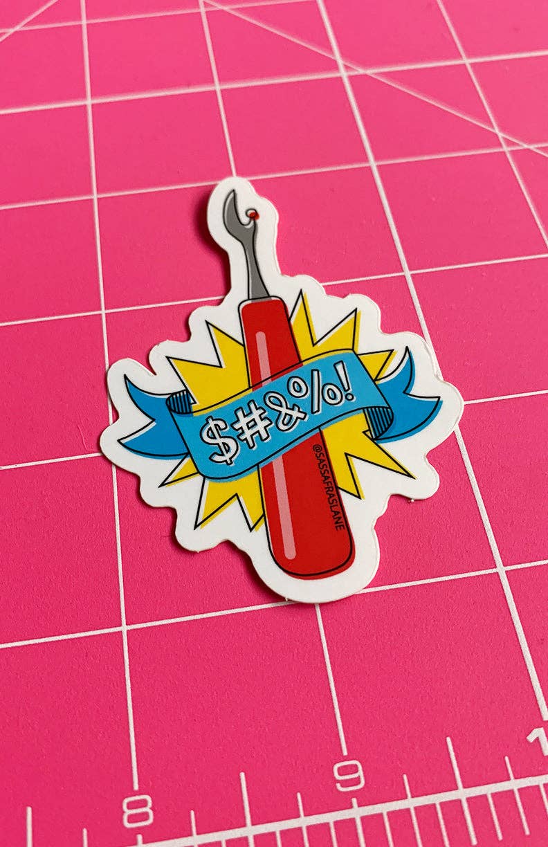 Seam Ripper Sticker