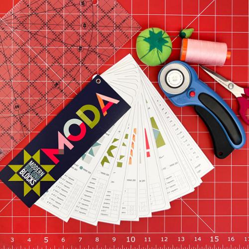 Modern Building Blocks Quilt Pattern by Moda