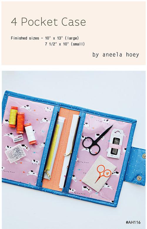 4 Pocket Case Sewing Pattern by Aneela Hoey