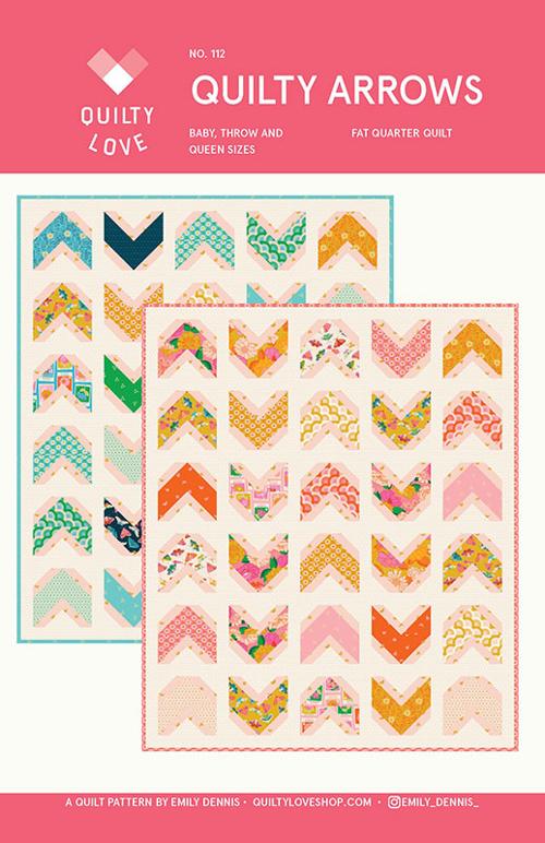 Quilty Arrows Quilt Pattern – QL 112 | Quilty Love