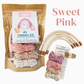 DYI Macrame Cord Rainbow Kit: Sweet Pink