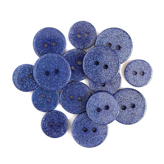 French Lavender Glitter Buttons – Sparkling Lavender Buttons for Crafts ✨💜