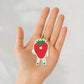 Mr. Strawberry Sticker Vinyl Sticker