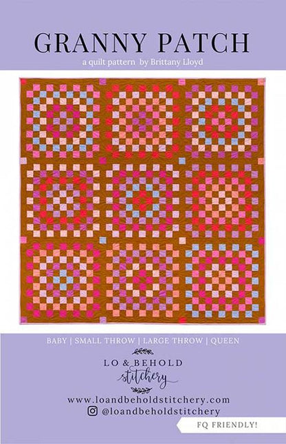 Granny Patch Quilt Pattern