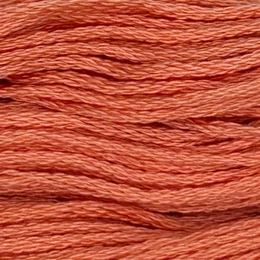 OTF Threads™ Solid 6 Strand Embroidery Floss: 329 Light Orange