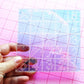 Charm square ruler: Iridescent
