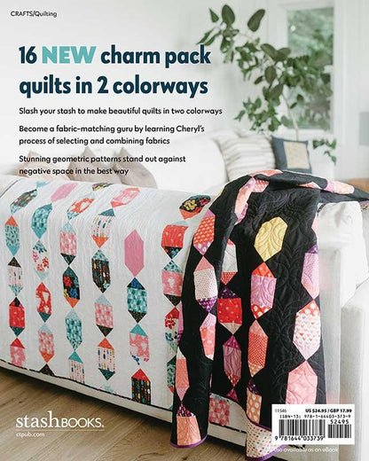 Just Two Charm Packs Quilts Book by Cheryl Brickey