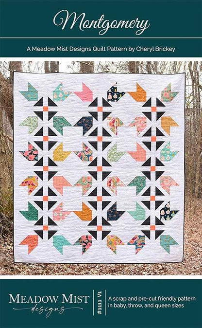 Montgomery Quilt Pattern – MMD 1111 | Meadow Mist Designs