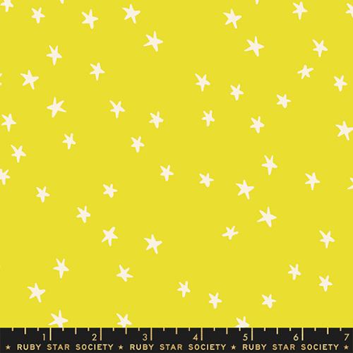 Starry Citron Yardage by Alexia Abegg for Ruby Star Society