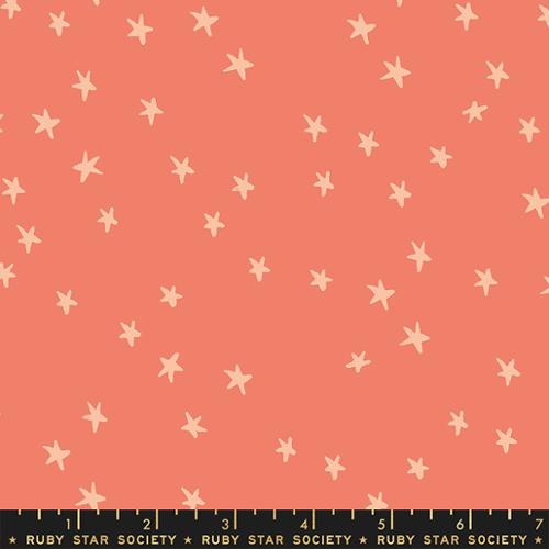 Starry Papaya Yardage by Alexia Abegg for Ruby Star Society