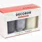 Wonderfil DecoBob 80wt Thread Set – 3 Neutral Colors