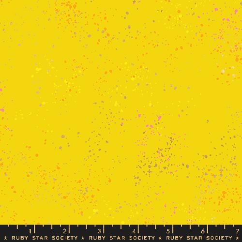 Speckled Metallic Golden Hour Yardage by Rashida Coleman Hale for Ruby Star Society