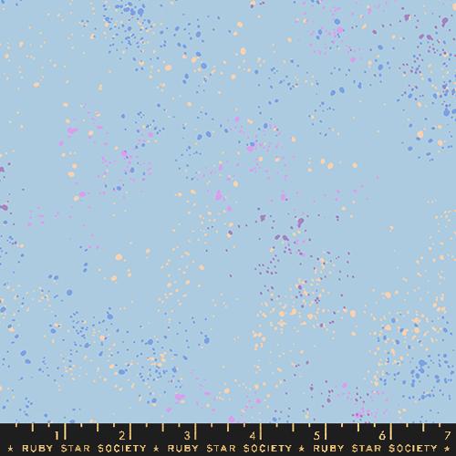 Speckled Water Blue Yardage by Rashida Coleman-Hale for Ruby Star Society
