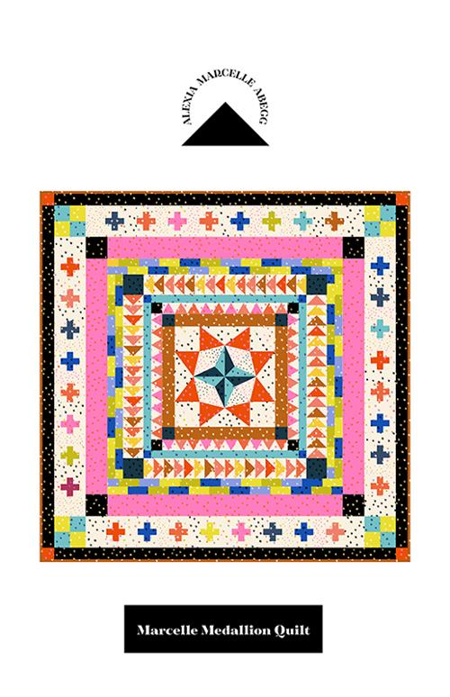 Marcelle Medallion Quilt Pattern by Alexia Marcelle Abegg