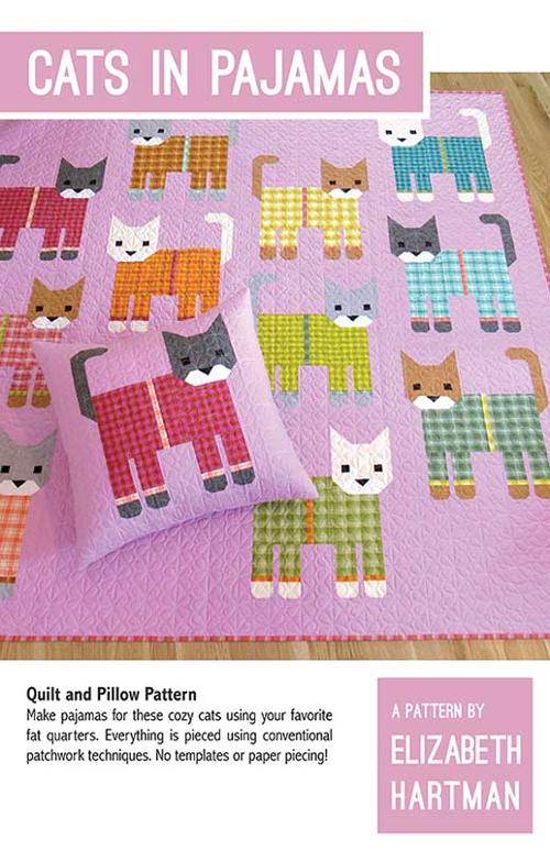 Cats in Pajamas Quilt Pattern – EH 074 | Elizabeth Hartman