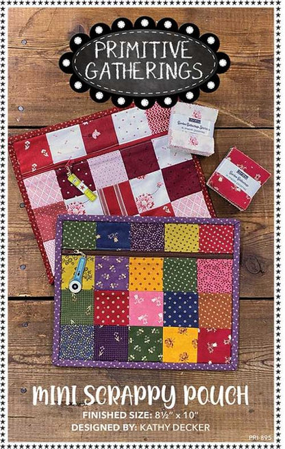Mini Scrappy Pouch Pattern