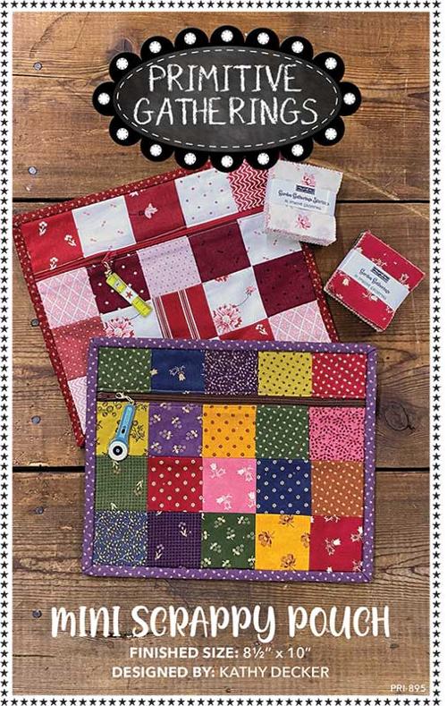 Mini Scrappy Pouch Pattern