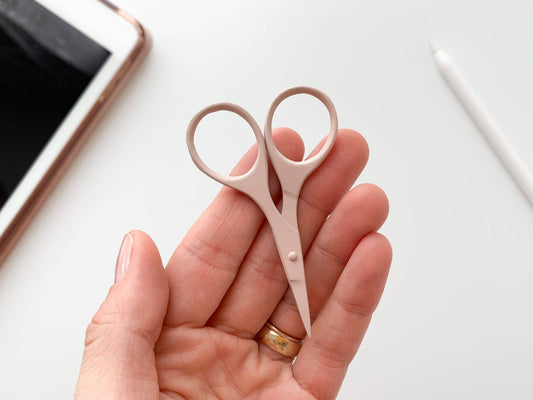 Tiny Matte Scissors – Blush