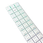 18” x 3” Ruler - Pink to Teal Gradient | Glitter