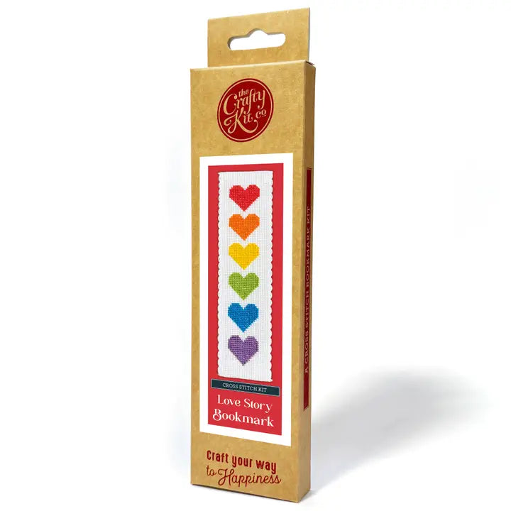 Love Story Cross Stitch Bookmark Kit