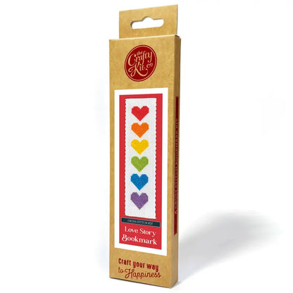 Love Story Cross Stitch Bookmark Kit