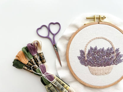 Heart Handle Scissors – Black