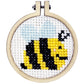 Mini Matchbox Cross Stitch Kit: Bee Yourself!
