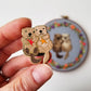 Sea Otter Needle Minder – Hard Enamel with Magnetic Back