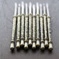 Metal Engraved Seam Rippers: Antique Gold