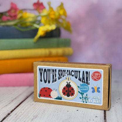 Mini Cross Stitch Kit: You're Spot-tacular!