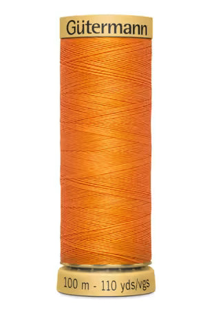 Gütermann Cotton 50 Thread – Solid Apricot | 100m