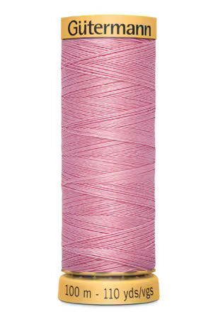 Gütermann Cotton 50 Thread – Solid Dawn Pink | 100m
