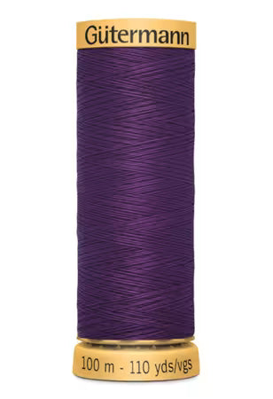 Gütermann Cotton 50 Thread – Solid Grape | 100m