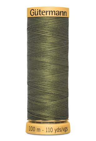 Gütermann Cotton 50 Thread – Solid Bronze | 100m