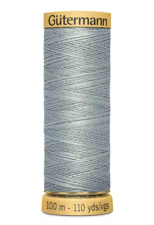 Gütermann Cotton 50 Thread – Solid Slate Onyx | 100m