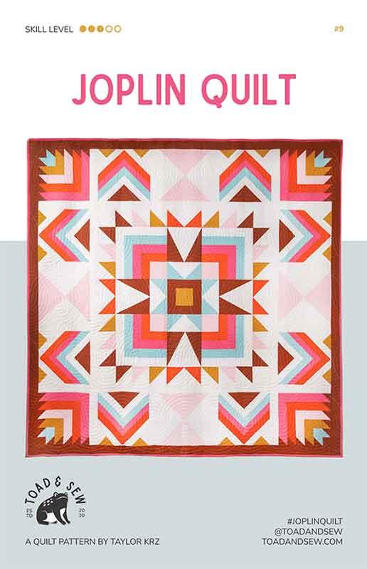 Joplin Quilt Pattern by Toad and Sew
